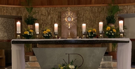 Altar Mayor de nuestra comunidad